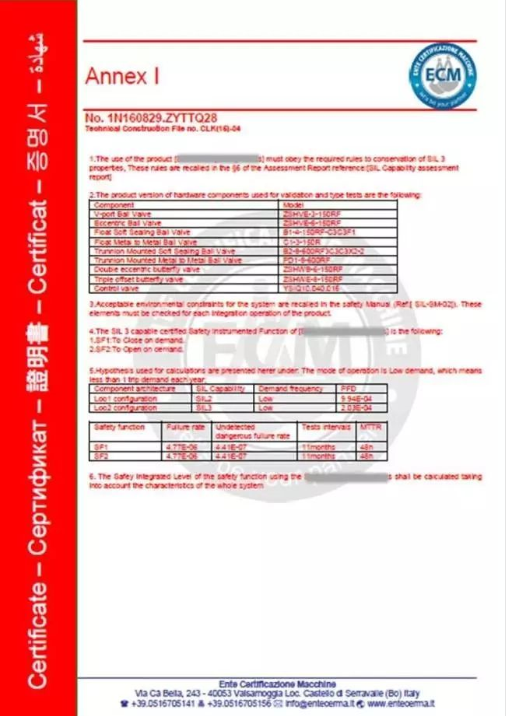 正確理解SIL證書內容|法國BV、德國TÜV萊茵、TÜV北德和美國(guó)Exida